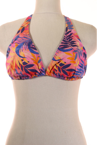 Bikini Podprsenka S Tropickým Vzorem Pro Letní Plavání