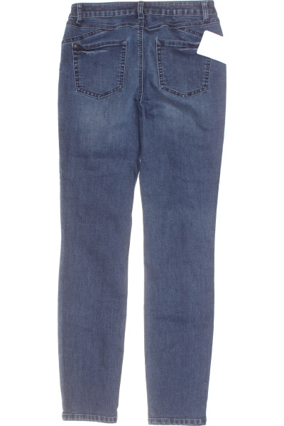 Modré Skinny Jeans Pro Volný Čas s Pohodlným Střihem