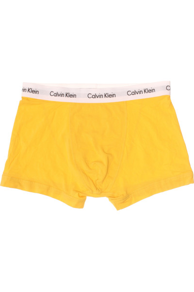 Pánské Spodní Prádlo Žluté Calvin Klein Vel. L
