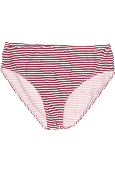 S.OLIVER Proužkované Bikini Kalhotky V Růžovo-Bílé Barvě