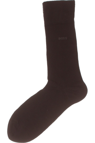 Elegantní Hnědé Kotníkové Ponožky Hugo Boss Pro Muže