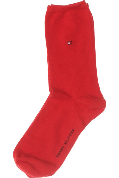 Elegantní červené Kotníkové Ponožky TOMMY HILFIGER, Unisex