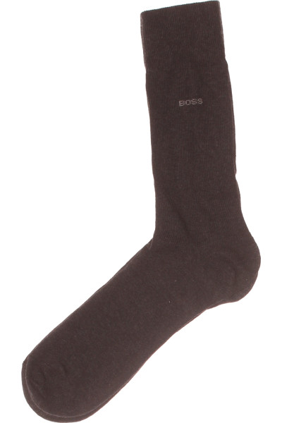 Pánské Tmavě Šedé Dlouhé Ponožky Hugo Boss Elegantní Styl