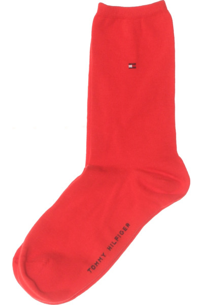 Pánské Bavlněné Ponožky Tommy Hilfiger červené Classic