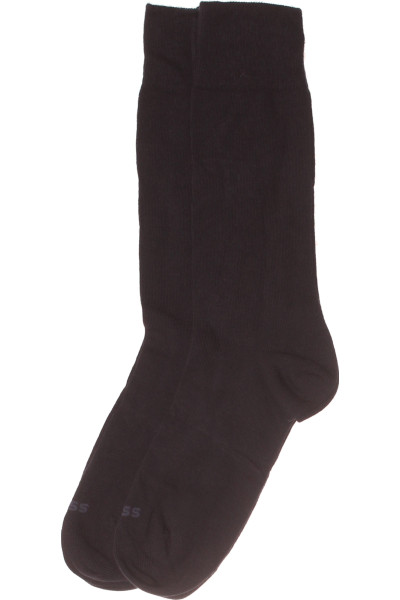 Elegantní Ponožky Hugo Boss černé Unisex Pro Každodenní Nošení
