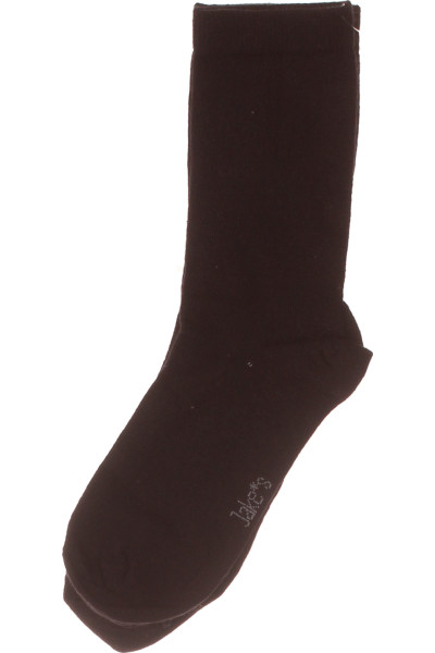 Klasické Bavlněné Pánské Ponožky Jake*s V černé Barvě Pro Každodenní Nošení