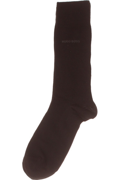 Elegantní Černé Kotníkové Ponožky Hugo Boss Pro Muže