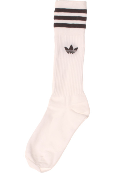 Sportovní Kotníkové Ponožky ADIDAS S Pruhy Bílé Vhodné Pro Všestranné Nošení