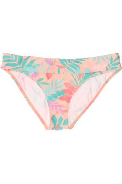 Tropické Bikini Kalhotky S Vysokým Pasem A Elastanem Pro Letní Pláž