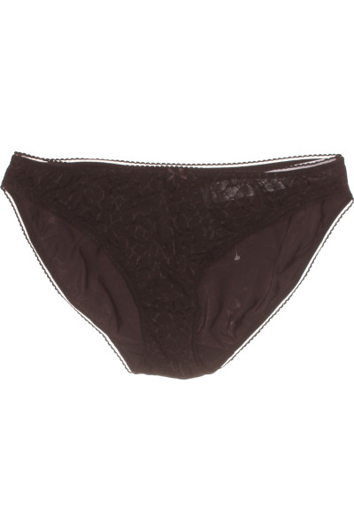 Komfortní Krajka čokoládové Dámské Bikini Kalhotky Pro Každodenní Nošení