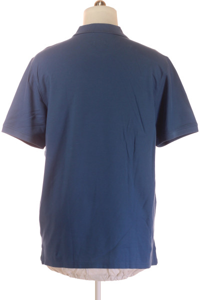 Polo tričko Montego Classic modré, bavlněné, pohodlný střih