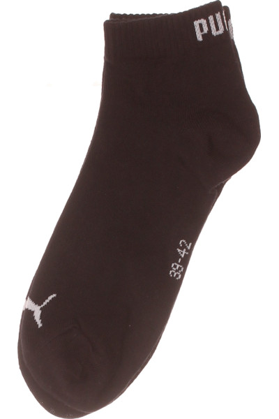 Puma Sportovní Kotníkové Ponožky Černé S Logem, Unisex Komfort