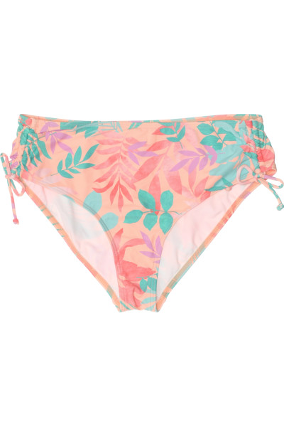 Tropické Bikini Kalhotky Se Šněrováním Pro Letní Plážování