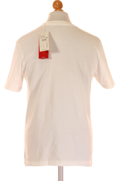 s.OLIVER Pánské bavlněné tričko Slim Fit s elastanem a potiskem