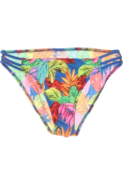 Tropické Dámské Bikini Kalhotky Exotický Vzor Letní Plážový Styl