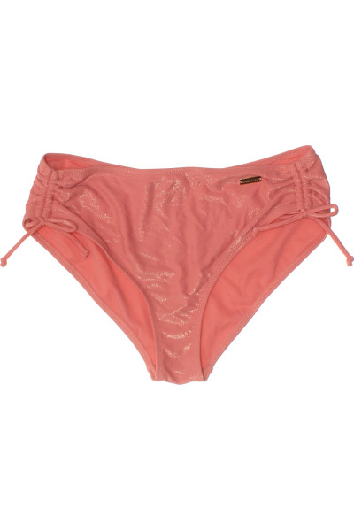 Dámské Bikinové Kalhotky Peach S Nastavitelným Šněrováním Pro Letní Plavání