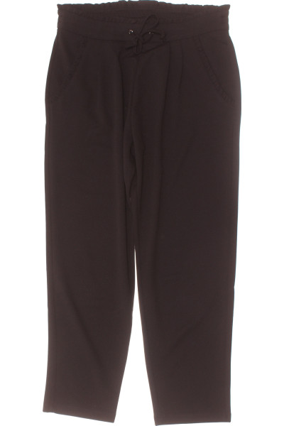 Elegantní Společenské Kalhoty JACQUELINE DE YONG černé, Slim Fit S 5% Elastanem