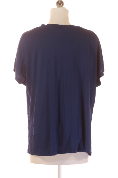 Volné Dámské Modalové Tričko s Krátkým Rukávem Pro Volný Čas