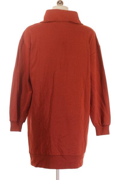 Podzimní mikinové šaty s krátkým zipem a límcem H.I.S.