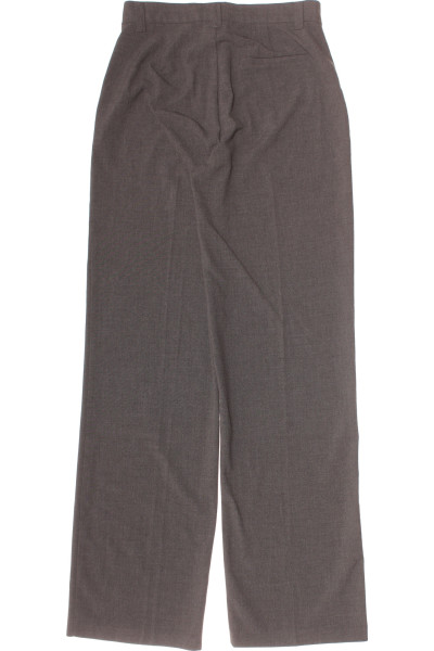 Elegantní Viskózové Široké Kalhoty PULL&BEAR pro Společenské Příležitosti