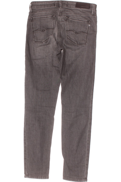REPLAY Úzké šedé džíny se strečem, módní střih pro všestranné nošení