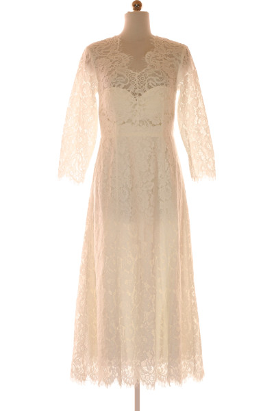 Svatební šaty  Šaty Bílé Outlet Vel. 38