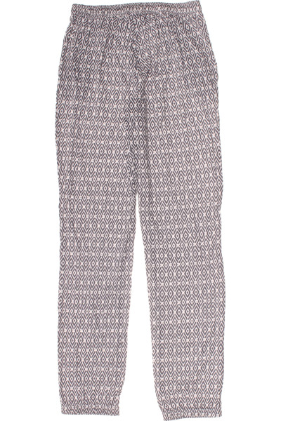 Dámské pohodlné pyžamové kalhoty Vivance s geometrickým vzorem