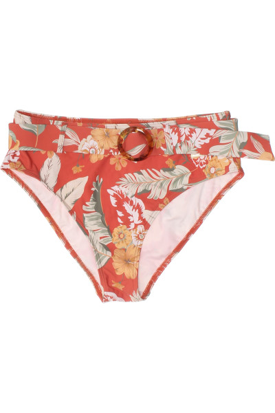Sunseeker Tropické Květované Bikini Kalhotky S Vysokým Pasem
