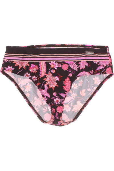 Květované Dámské Bikini Kalhotky S Vysokým Pasem Pro Pláž