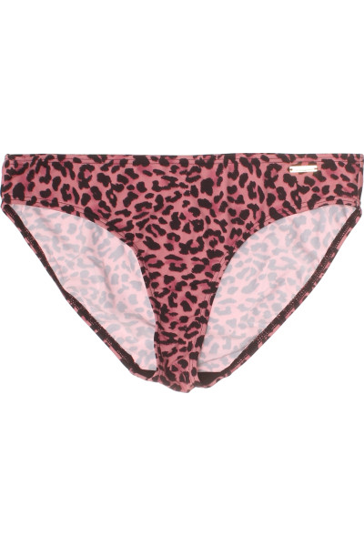 Lascana Leopardí Bikinové Kalhotky S Vysokým Pasem Pro Letní Plavání