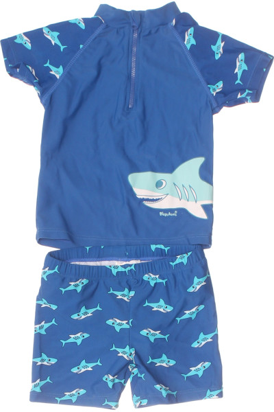 Playshoes Modré Plavky S žraločím Motivem Pro Chlapce