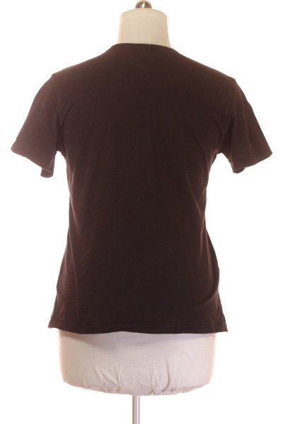 TOMMY HILFIGER Pánské logo tričko slim fit s krátkým rukávem pro volný čas