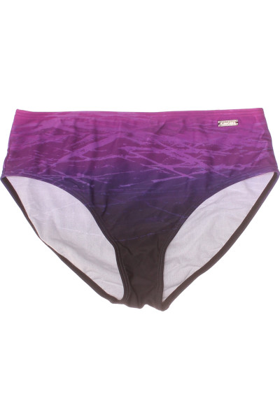 Lascana Dámské Plavkové Kalhotky Purple Wave S Elastanem