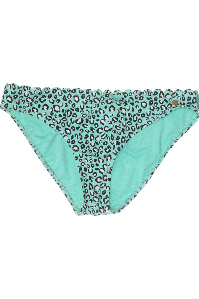 Lascana Leopardí Bikinové Kalhotky Turquoise Komfortní Střih