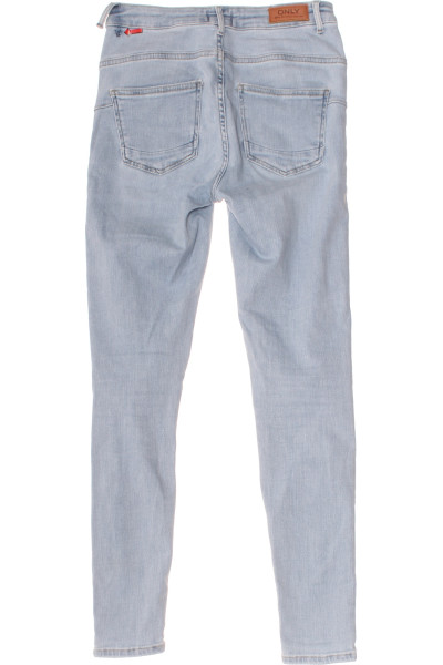 ONLY Úzké modré džíny s vysokým pasem a strečovým komfortem