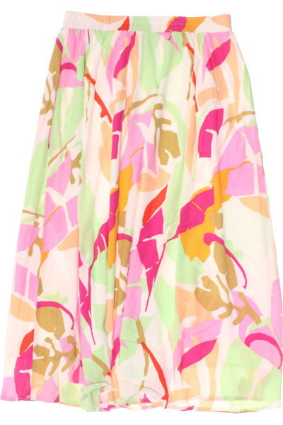 Dlouhá sukně Y.A.S s abstraktním vzorem, viskózová, vícebarevná