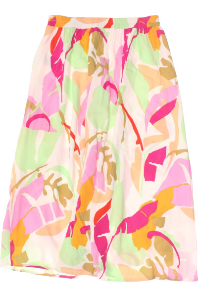 Dlouhá sukně Y.A.S s abstraktním vzorem, viskózová, vícebarevná