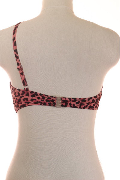 Asymetrický jednoramenný plavecký top s leopardím vzorem - Letní Trend