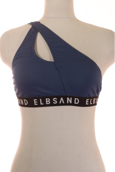 ELBSAND Dámské Monokini Asymetrické Jednodílné Plavky Modré