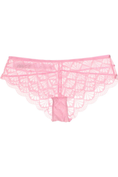 Krajkové Kalhotky V Pastelově Růžové, Elegantní Střih, Letní