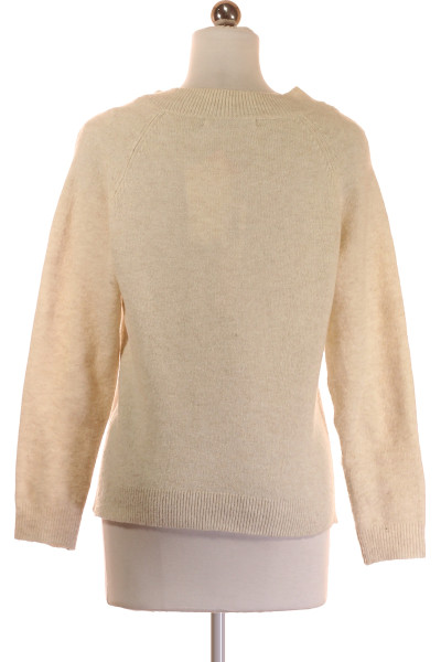 ONLY Dámský pletený pulovr v pastelové béžové, lehký a pohodlný
