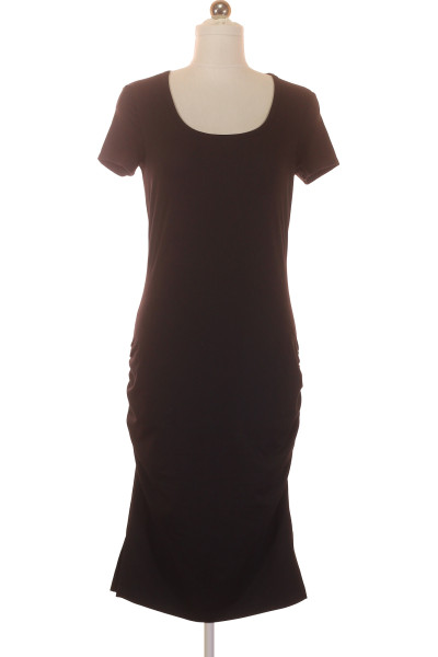 Dámské černé Tričkové šaty Lascana S Kulatým Výstřihem Pro Každodenní Nošení