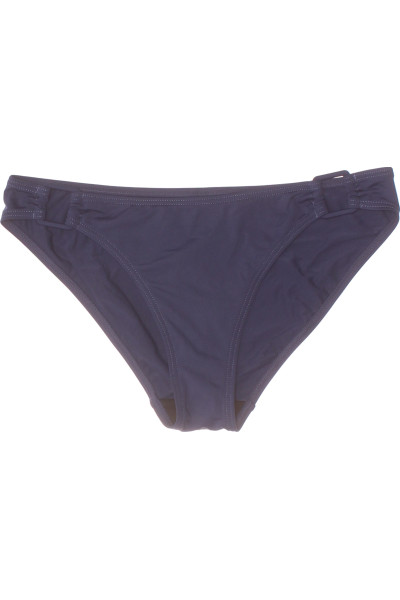 Dámské Bikini Kalhotky Tmavomodré Pohodlné Na Letní Plavání