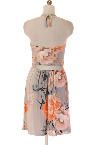 Letní šifonové šaty Melrose s květinovým vzorem a volánky