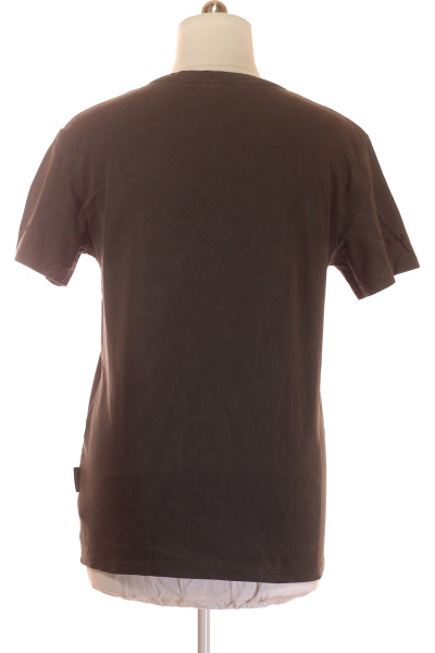 G-Star pánské bavlněné tričko Basic, tmavě hnědé, univerzální styl