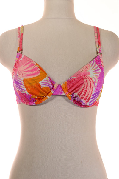 Květovaný Bikini Top S Podprsenkovým Střihem Pro Léto