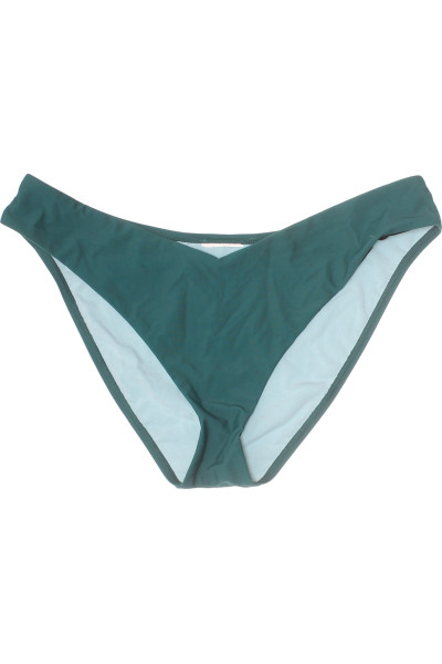 Trendy Bikini Spodní Díl Vysoký Pas Zelená - Letní Plážový Hit