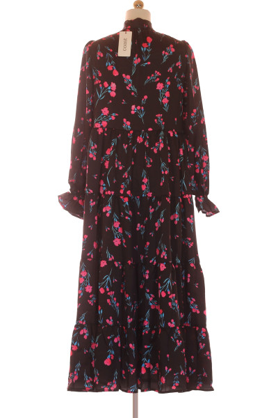 Dlouhé květované maxi šaty Coast s volánky, elegantní pro večerní nošení