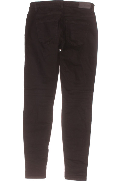 Skinny černé úzké džíny JACQUELINE DE YONG s elastanem