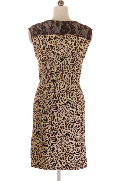 Letní šaty Melrose s leopardím vzorem a krajkou, elegantní střih